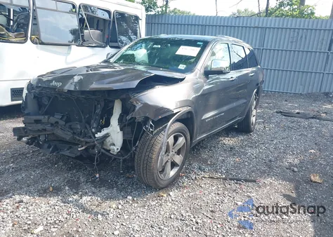 2015 Jeep Grand Cherokee Overland из США, поврежденный, VIN 1C4RJFCG7FC667221